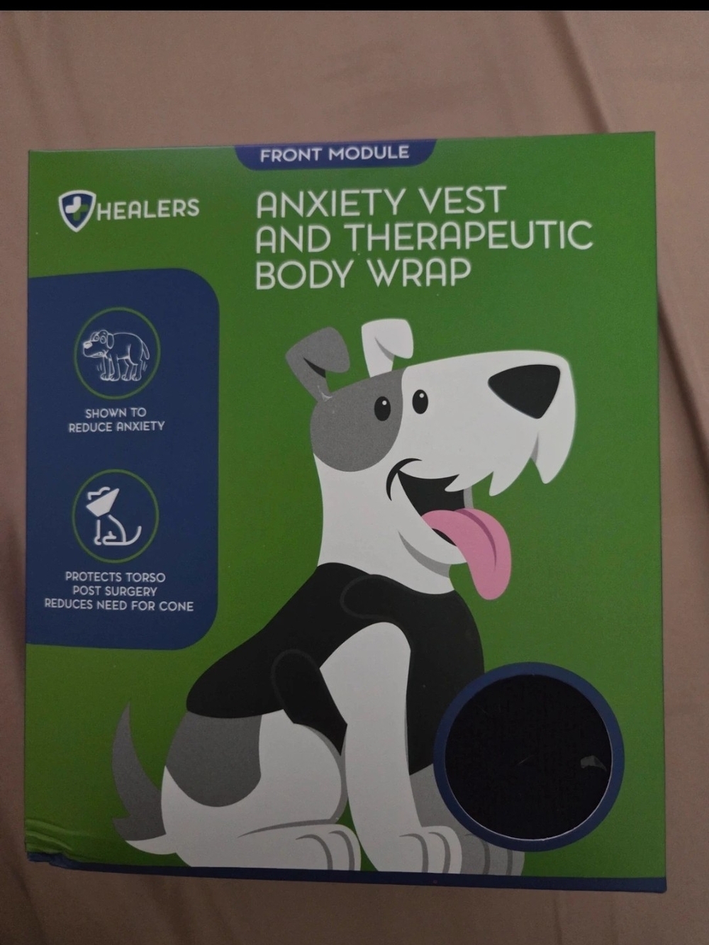 Anxiety Vest & Therapeutic Body Wrap - Black
